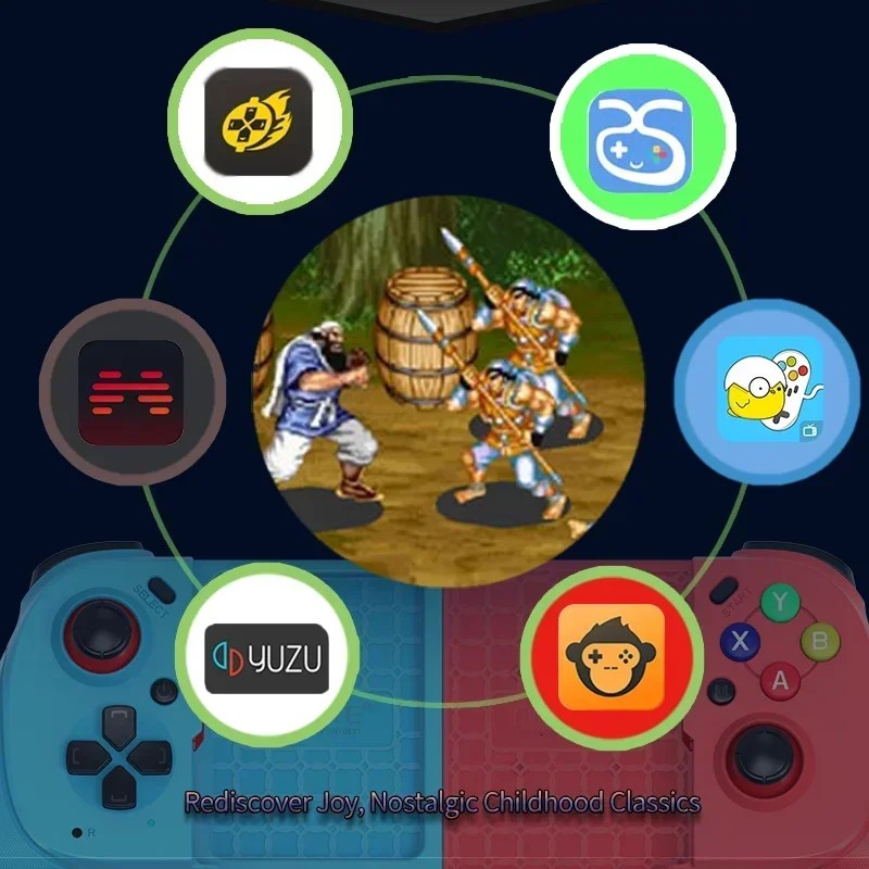 MOCUTE 062 Wireless Bluetooth Controller Telescopic Gamepad Controller Joystick Stretchable Gamepad