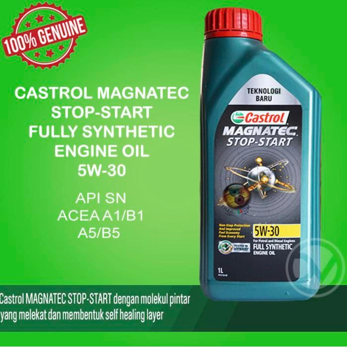 OLI CASTROL MAGNATEC 5W-30 STOP START 1LITER PASSSS