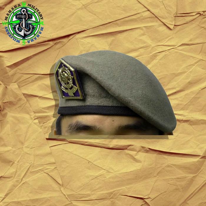 topi baret satpol pp merek camel Elegan