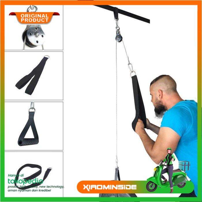 Katrol Home Fitness Gym DIY Tali Pulley Machine Arm Bicep