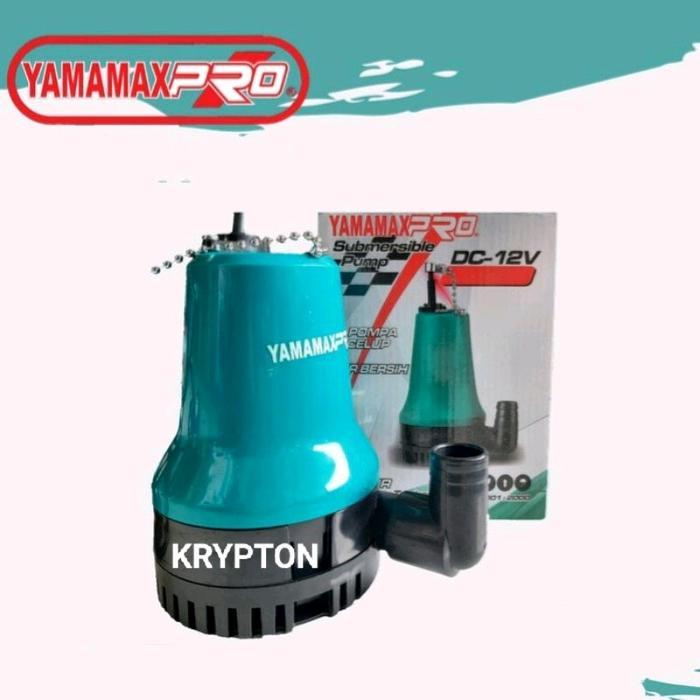 yamamax - pro pompa celup / pompa kolam air bersih DC 12V original