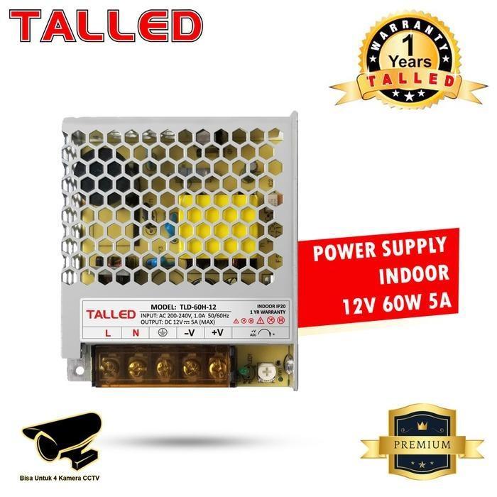 Power Supply indoor Talled 12V 60watt sd 400watt - Ber