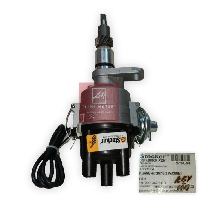 Distributor Assy-Delco Toyota Kijang 4K & 5K 2 Vacuum Cdi Stecker