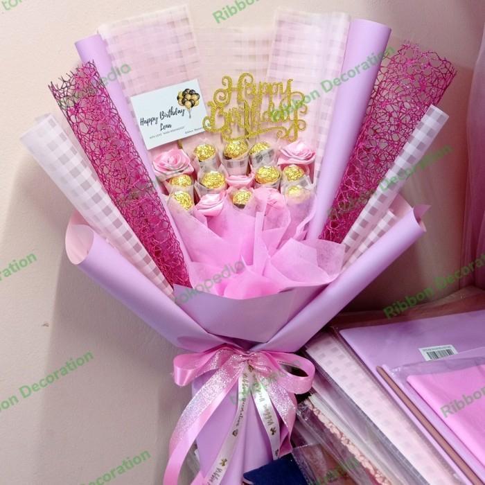 BEST SELLER BOUQUET FERRERO , COKLAT VALENTINE , BUCKET SNACK.