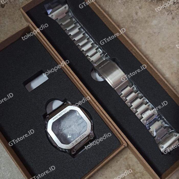 Ready Bnb Metal Bezel n bracelet G-shock G-5600E/G-5600UE/GW-M510/G5600