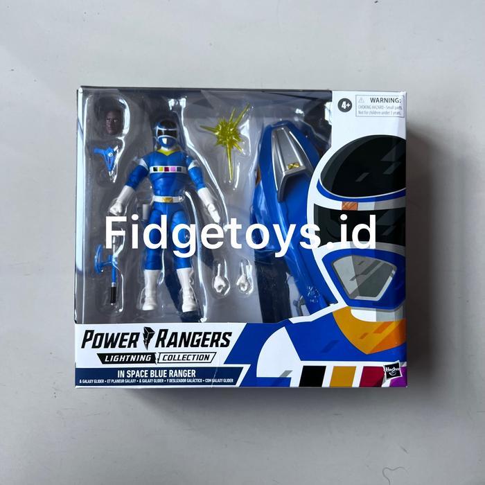Ready Power Rangers Lightning Collection in Space Blue Ranger Galaxy Glider