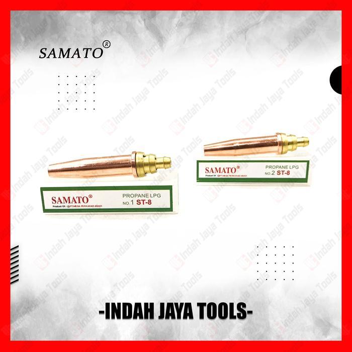 [] SAMATO Cutting Tip Strong 8 - Mata Nozzle Blander Las Potong Gas LPG