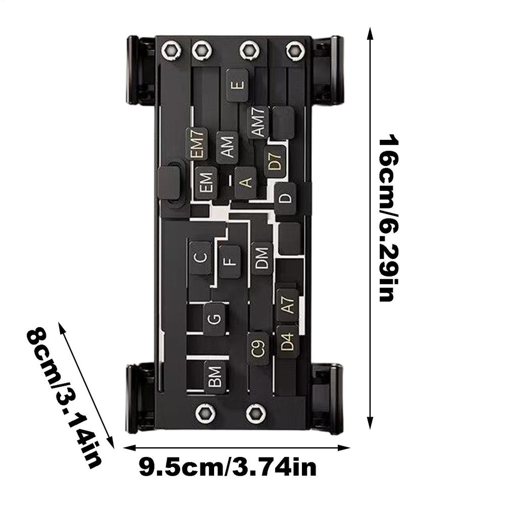 Guitar Chord Presser Guitar Assistant Accessories Learning Practice Chord Presser Helper Trainer