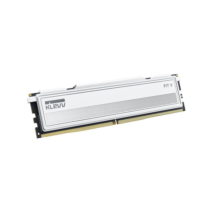KLEVV FIT V Ceramic White DDR5 PC51200 6400MHz 16GB (1x16GB) / RAM 16GB