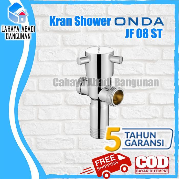 Stop Kran Shower Cabang 2 Onda 1/2" - JF ST