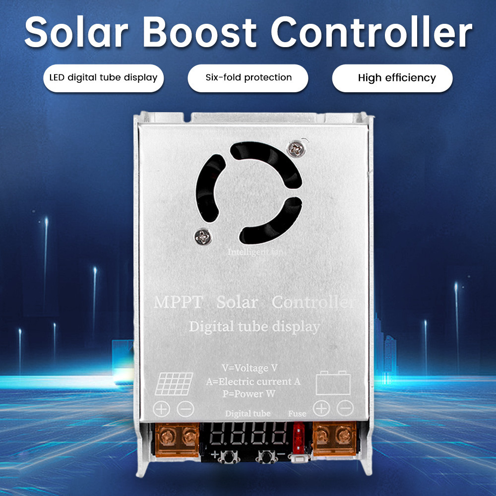 MPPT 450W Solar Booster Controller DC12-50V Step-up Charging For 24V 36V 48V 60V 72V For Lead