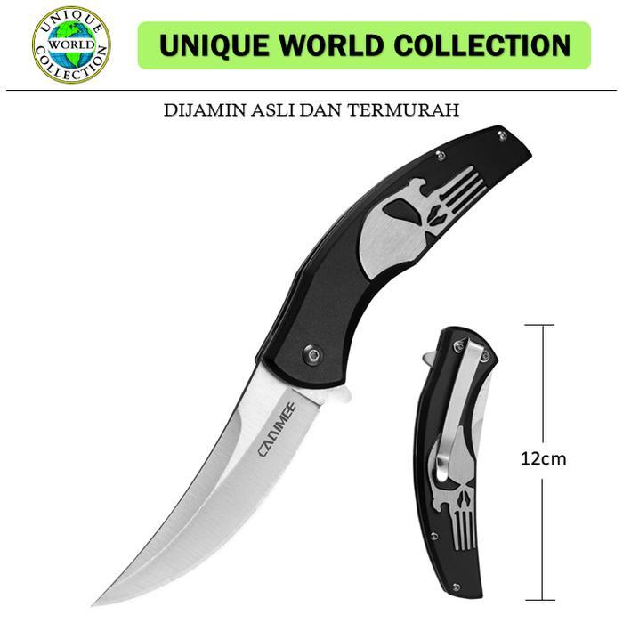 C14BK Carimee Outdoor camping pocket knife 440C stainless steel