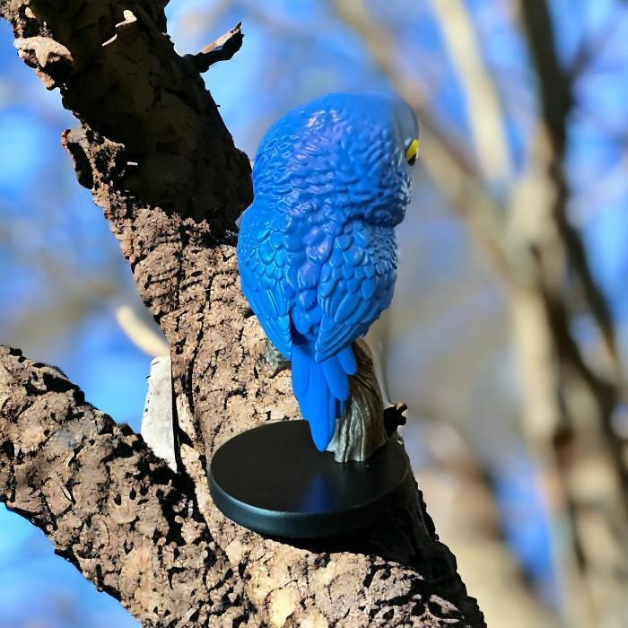 Hyacinth Macaw Animal Figure Miniatur - Anodorhynchus hyacinthinus Animal Heavenly Body