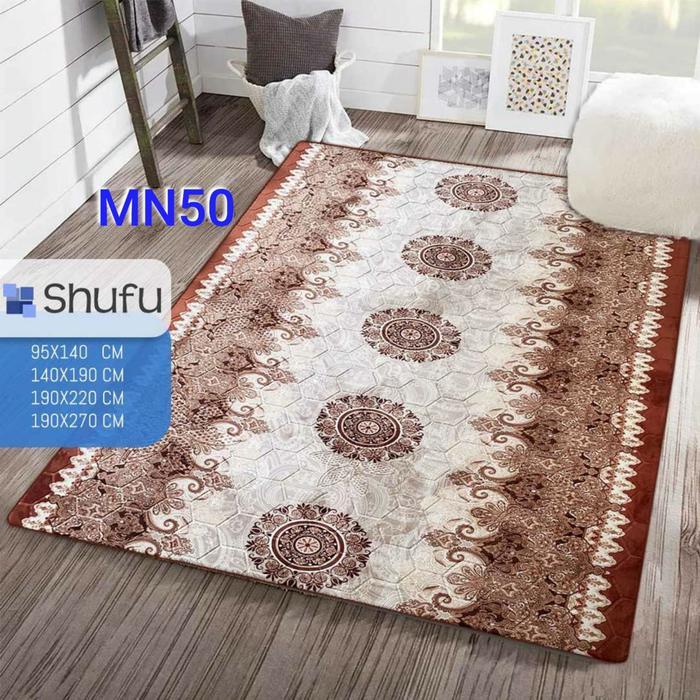 Karpet Busa Shufu Malaysia 190x270 jumbo / Karpet import / Motif IN Minimalis