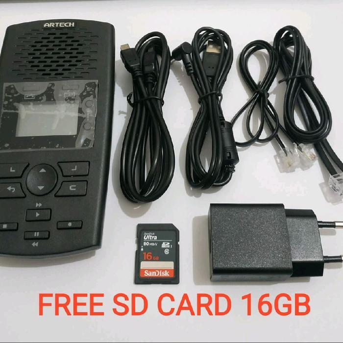 Alat Rekam Perekam Telepon Answering Machine Memory Card Standalone