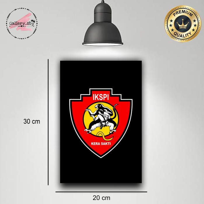 Hiasan Dinding IKSPI Kera Sakti Pajangan Dinding Poster kayu 20cm x 30cm