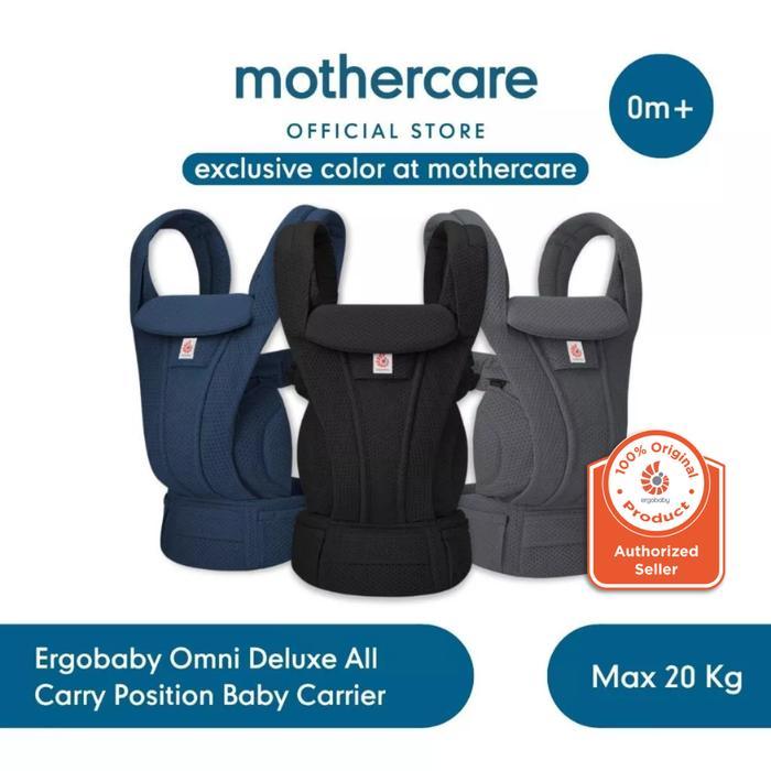Ergobaby Omni Deluxe Baby Carrier - Gendongan Bayi Dengan Hipseat dan Strap Ransel