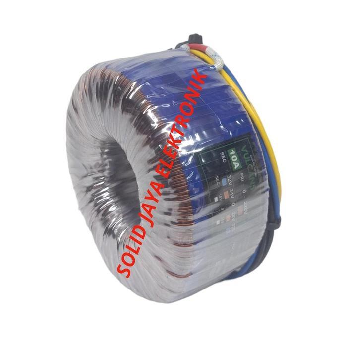 TRAFO DONAT 10A 32V 24V CT VULCANS TRAVO TOROID TOROIDAL TRANSFORMER