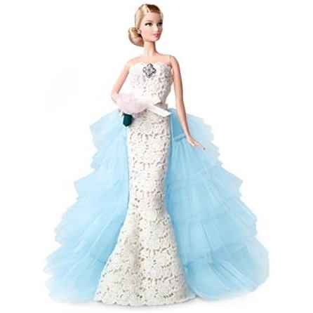 Barbie Oscar De La Renta Gold Collector Doll