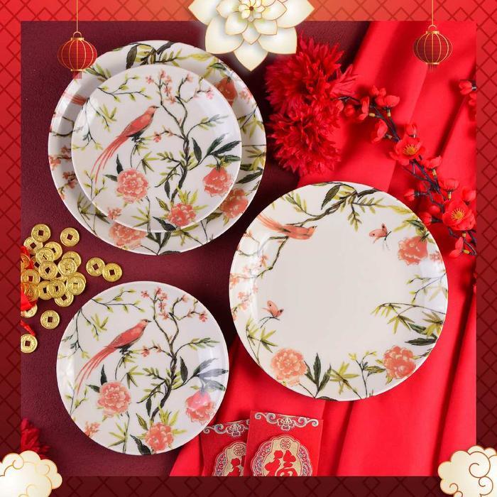 SANGO Akira Dinner Salad Plate (Isi 4)