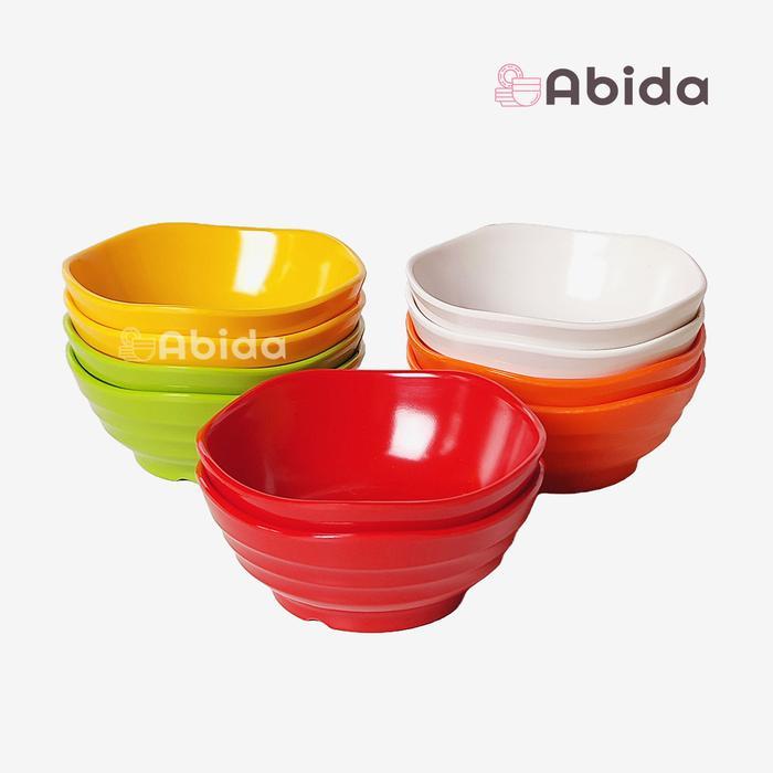 Abida 1 Lusin Tempat Sambal Kecil Melamin - Mangkok Wadah Saus - TS320