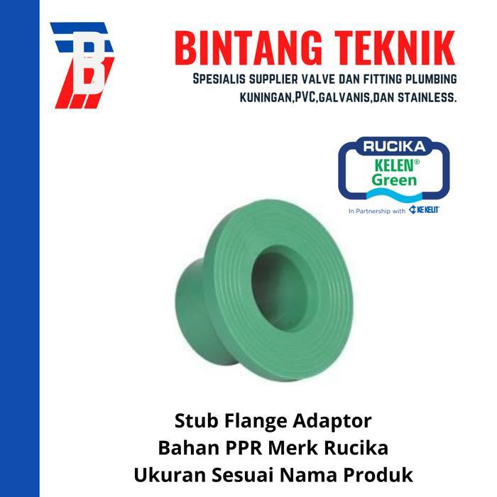 New Stub Flange Adapter PPR 2" inch (63 mm) Rucika