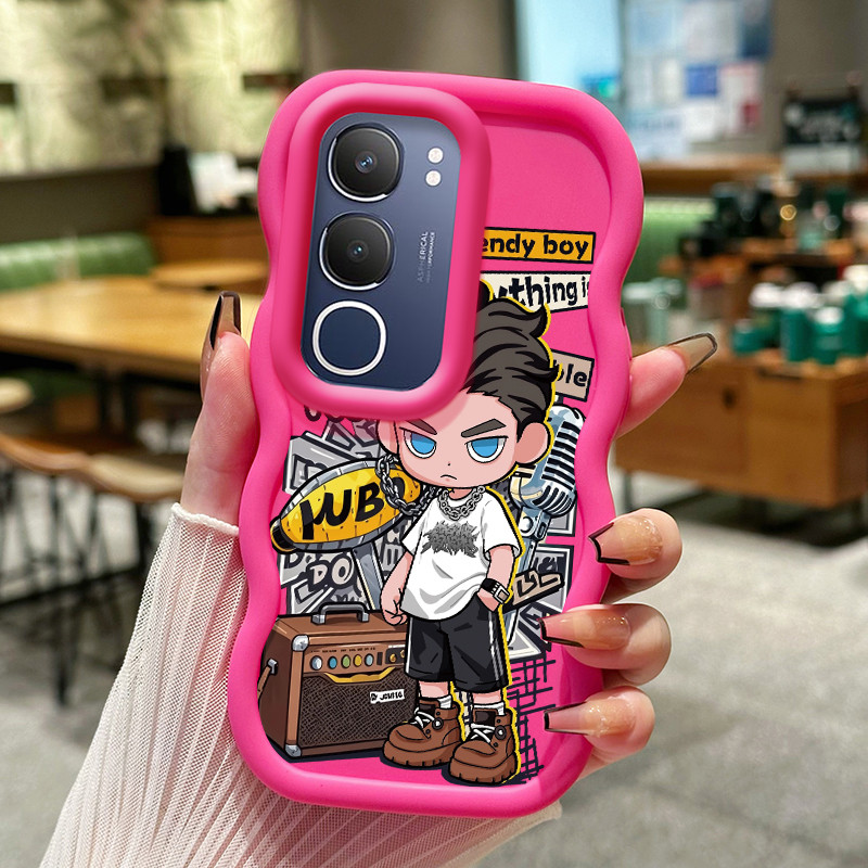 Casing Untuk VIVO Y19s Y29 5G Y19s Pro Case Casing Anime anak laki-laki keren pola HP Cesing lunak S