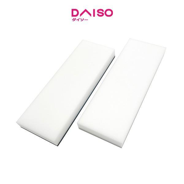 Daiso MELAMINE SPONGE -2 LAYERS - WIDE CUT - 4 PCS.-