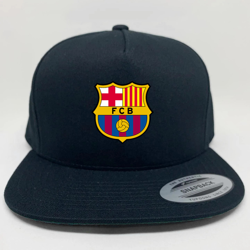 Topi Snapback FC Barcelona Barca Logo
