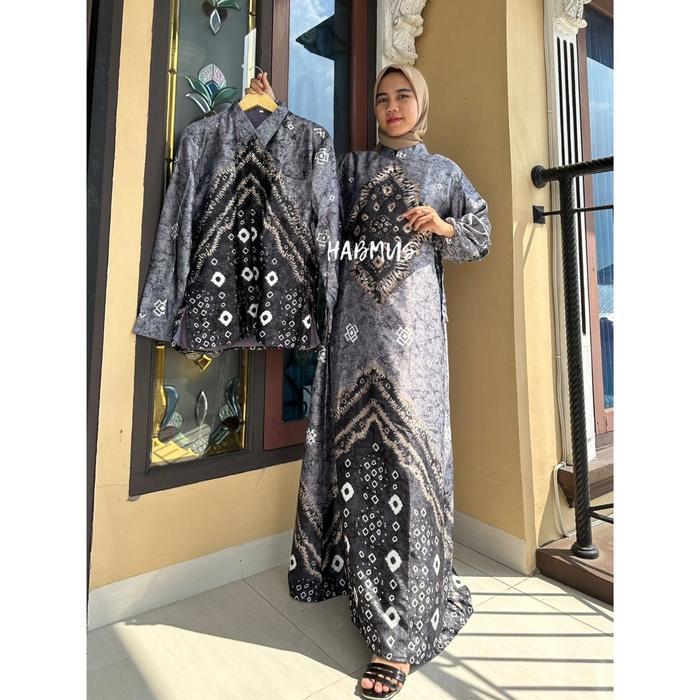 READY Couple gamis jumputan palembang asli sutra silk Mewah G00D QU4LITY