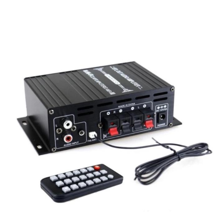 Amplifier Bluetooth Mobil Audio Power New Ak380 Terbaik