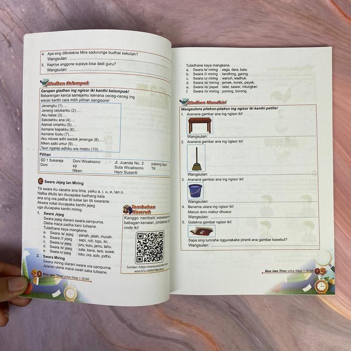Buku Lestari Basa Jawa Buku Pembelajaran Bahasa Jawa SD/MI Kelas 1 Kurikulum Merdeka - GOS