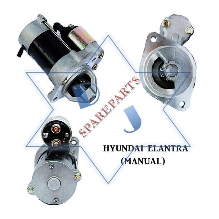 Dinamo Starter Hyundai Elantra Manual 8T 12V Asli Partt
