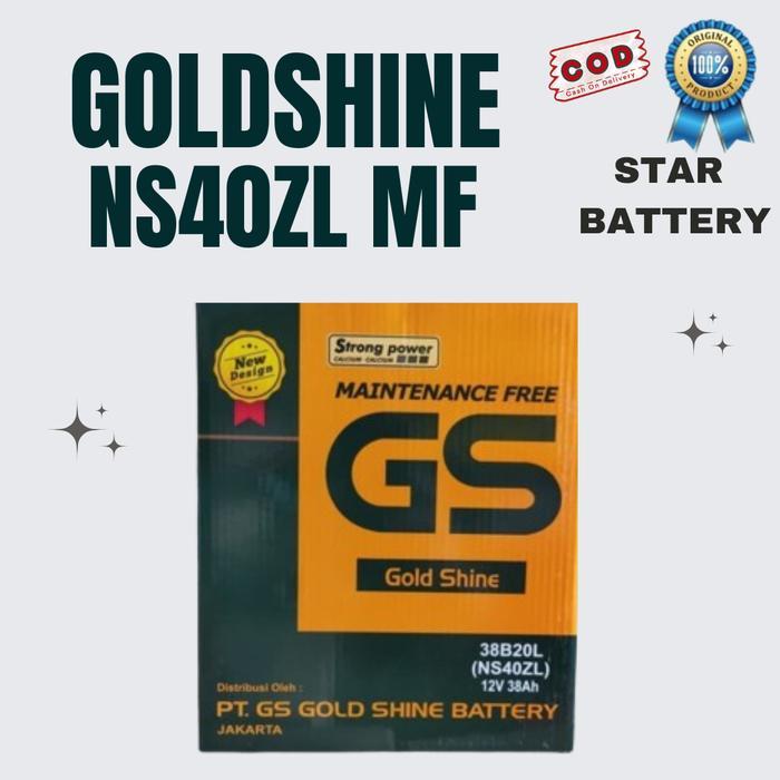 Aki Mobil GS Calya / Sigra NS40ZL Kering / MF