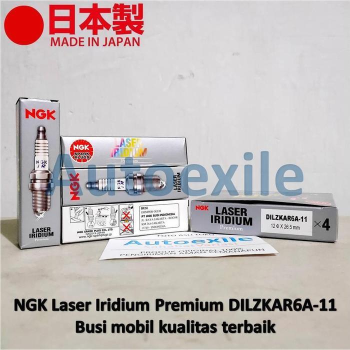 Busi Mobil NGK LASER IRIDIUM Premium DILZKAR6A-11 Platinum Juke Grand Livina Evalia Elgrand March