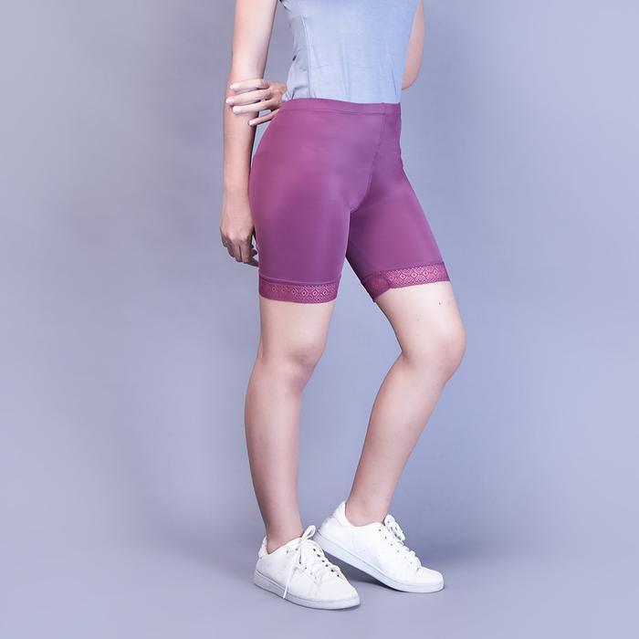 Premium Celana Legging Wanita Celana Strit Shortpant Renda Original