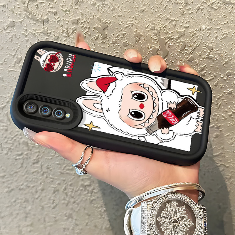 Casing Hp VIVO S1 VIVO S1 Pro Case Casing Coke Anime pola Kasus HP Tangga Langit Mewah Silikon Softc