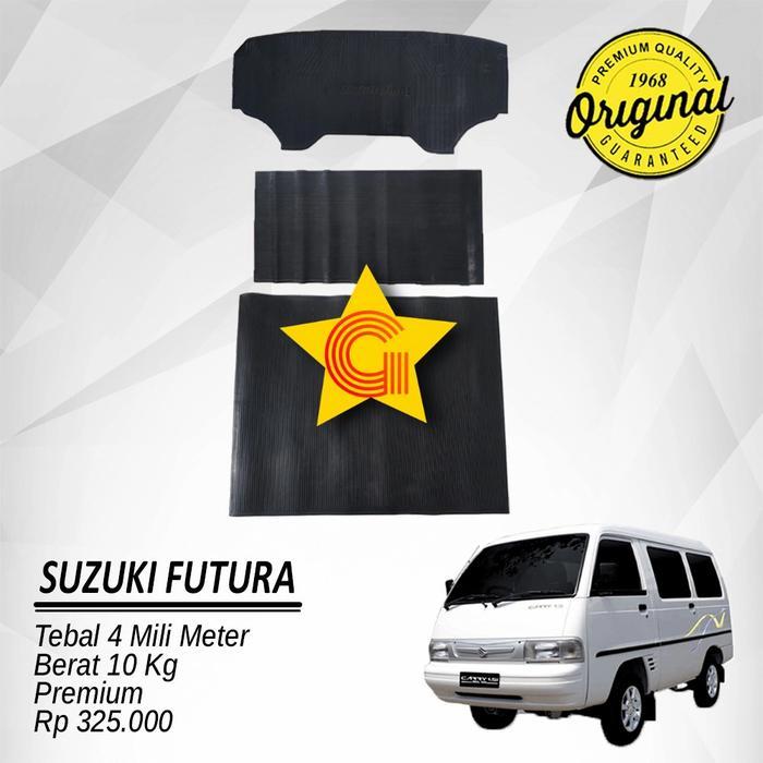 Karpet Karet Lantai Mobil Suzuki Carry Futura Minibus Fullset