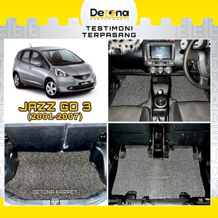 Karpet Mobil Mie Honda Jazz Gd3 2001-2007 / Karpet Mie Honda Jazz Gd3 2001-2007