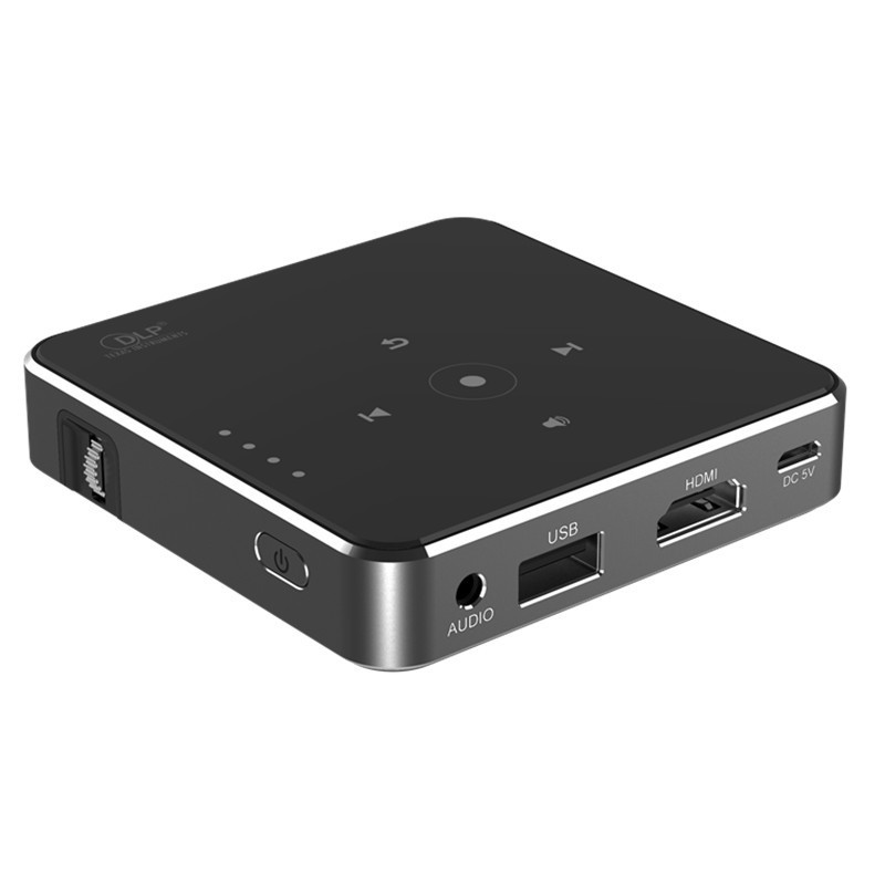 MINI HD 1080P Mini Projector HDMI DLP Portable Home Office Mini Projector Mobile Screen Projection