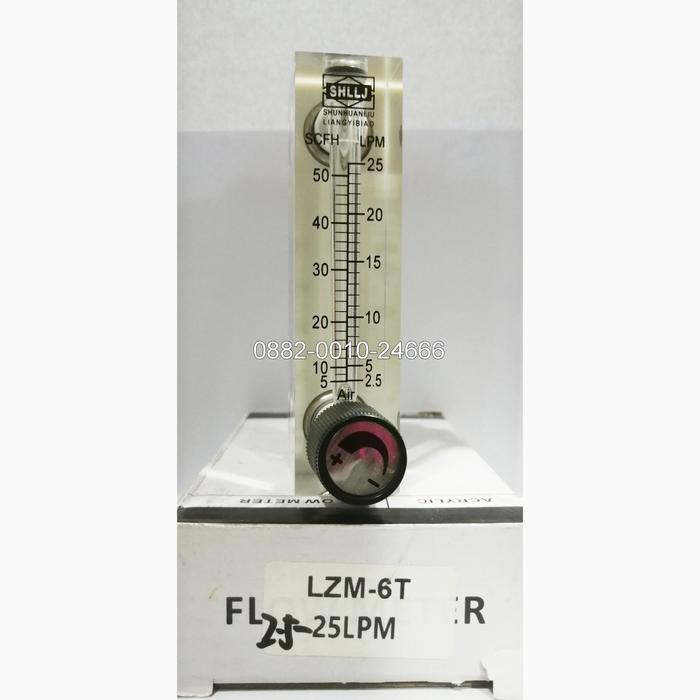 ROTAMETER FLOWMETER UDARA PANEL + CONTROL 3-30 LPM - 10-100 LPM