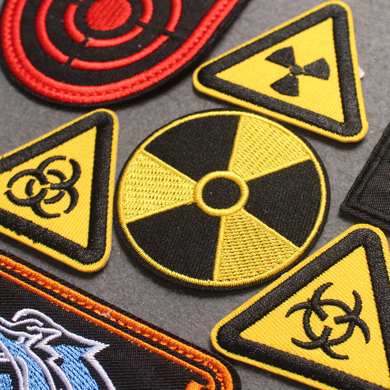 Nuclear Power Plant Radiation Stalker Factions Mercenaries Loners Atomic Power Badges Patches
