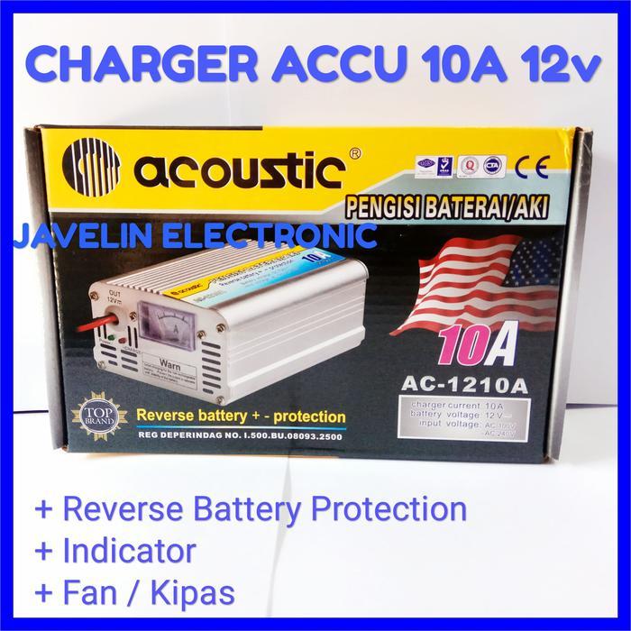 Charger Accu 12V 10A / Charger Aki 12 Volt 10 Ampere Terpercaya