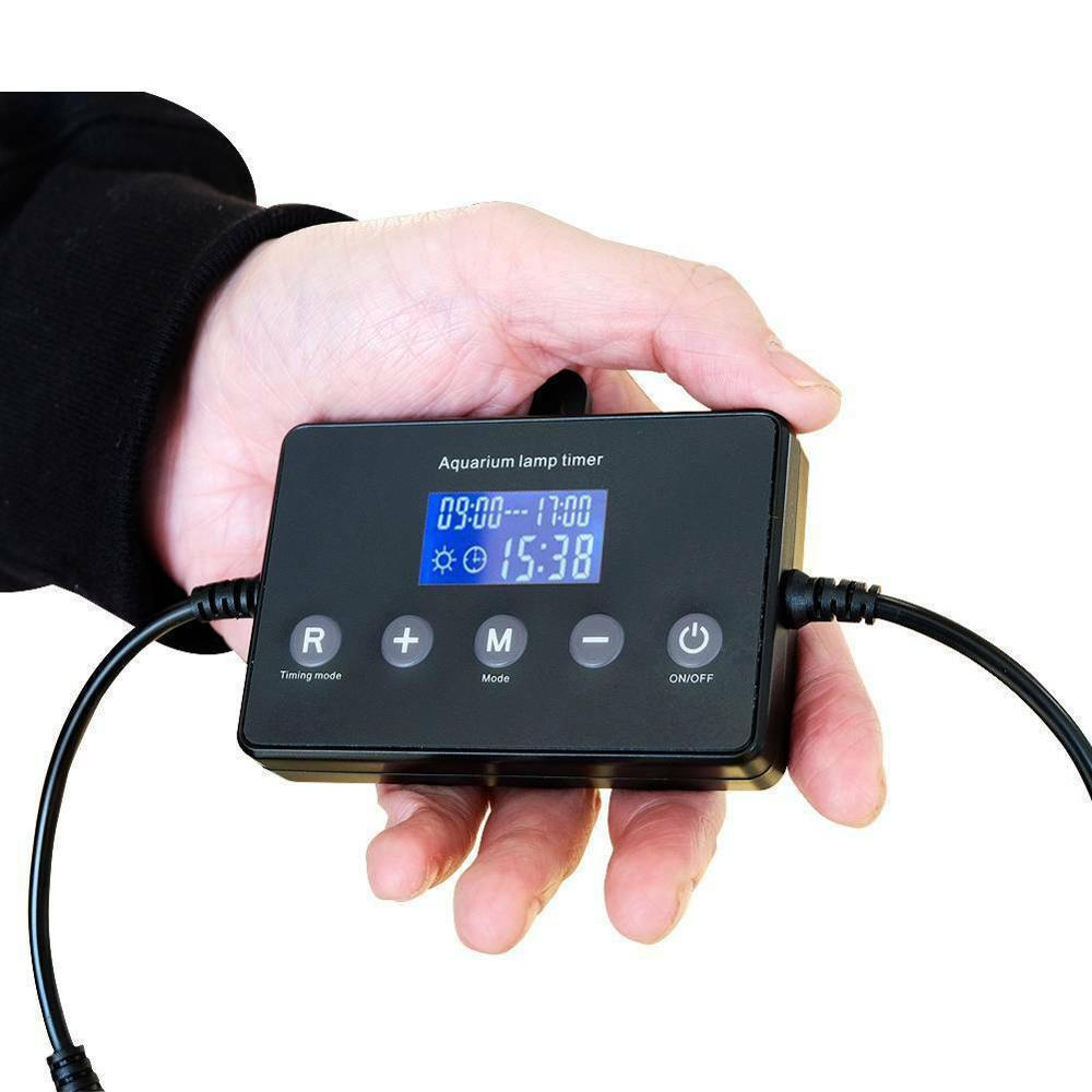 PROMO HARI INI Aquarium Lamp Timer LED Light Dimmer Controller Sunrise Sunset Modulator for Aquarium