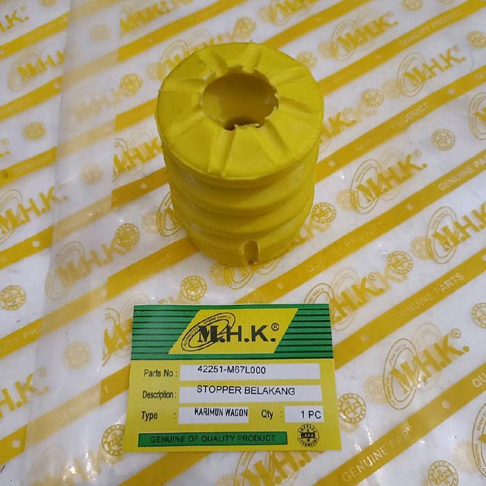 KARET STOPPER STOPER REAR BELAKANG BUMPER MT/AT MOBIL KARIMUN WAGON R AIJ-310F