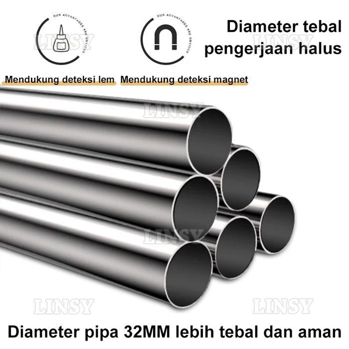 Jemuran Baju Tempel Dinding Jemuran Pakaian Lipat Stainless Stee Jemuran Tempel Dinding Multilayer