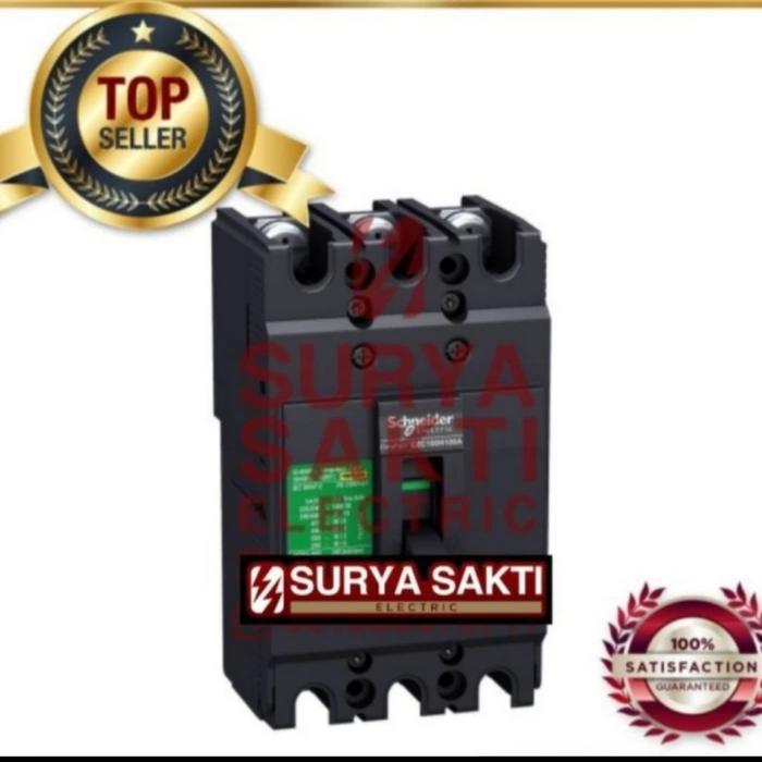 Schneider Easypact Mccb Ezc100B 25A / 25 A 3P 7.5Ka Mccb