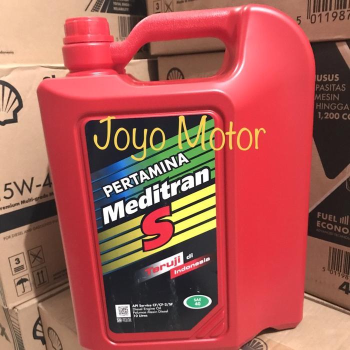 OLI MESIN DIESEL PERTAMINA MEDITRAN S SAE 40 10 LITER