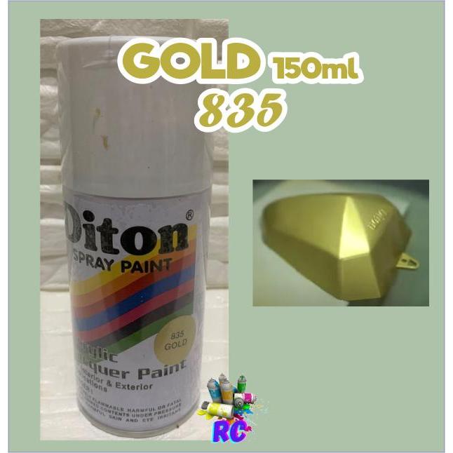 Cat Pilox Diton Gold 835 300Cc Warna Emas