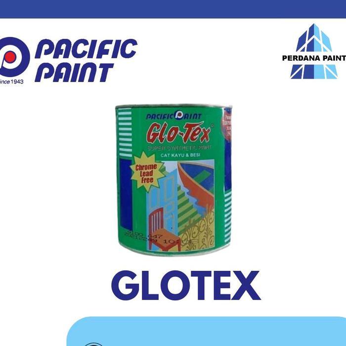 "New" CAT MINYAK KAYU DAN BESI GLOTEX 0,9 LTR